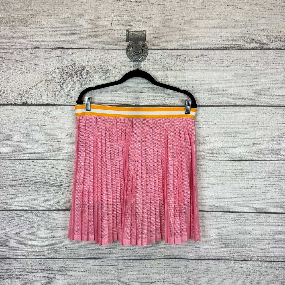 J.Crew Factory Women's Pink Mesh Active Preppy Skort Size Large